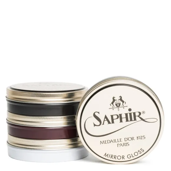 Cera per Lucidatura a Specchio punta Scarpe in Pelle- Saphir Medaille D'Or Mirror Gloss