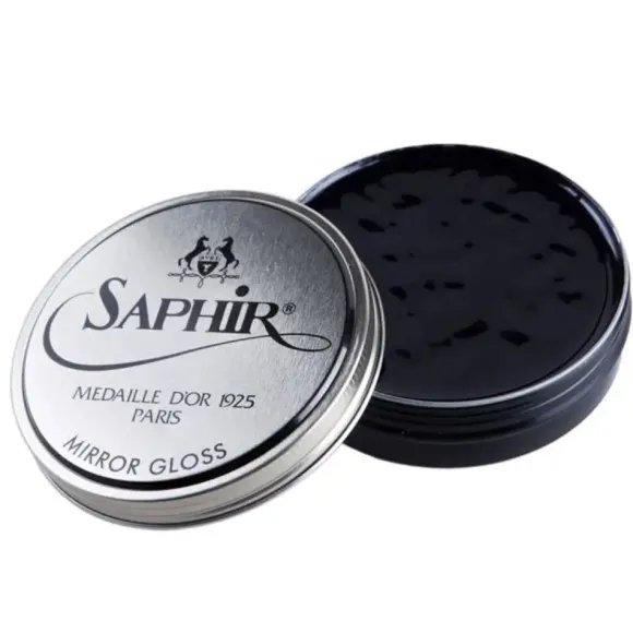 Cera per Lucidatura a Specchio punta Scarpe in Pelle- Saphir Medaille D'Or Mirror Gloss