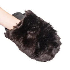 Guanto per Lucidare le Scarpe in Pelle - Setola Scura