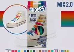 Lacci da Scarpe Elastici in Silicone Mix 2.0 - Mai più Scarpe Slacciate