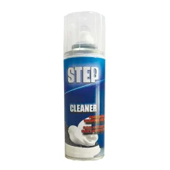 Schiuma Detergente per Pelle Camoscio e Tessuto Step Cleaner