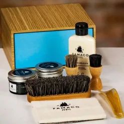 Set Completo per la Pulizia delle Scarpe in Pelle - Famaco kit Paris