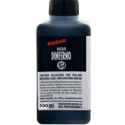 Tintura da Scarpe Borse e Accessori in Pelle e Cuoio - 500ml Nero