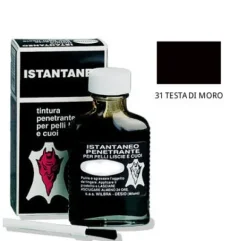 Tintura Marrone Scuro per Pelle e Cuoio - Scarpe Borse e Accessori 50ml