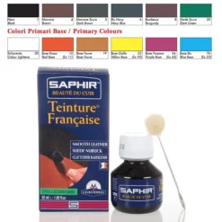 Tintura per Colorare Scarpe e Accessori in Pelle e Camoscio - Saphir Tenax